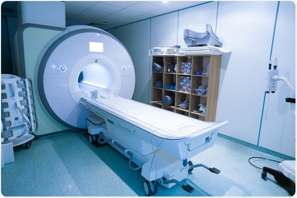 Magnetic resonance spectroscopy machine in hospital laboratory : Image Copyright: zlikovec / Shutterstock