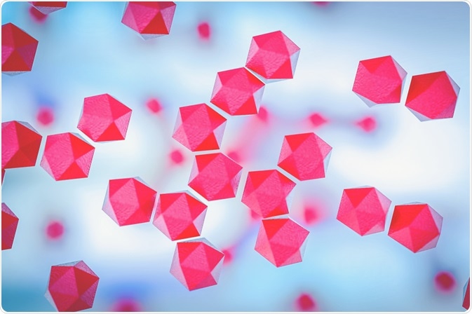 Hexagon shaped Titanium Nanoparticles - an image by CI Photos