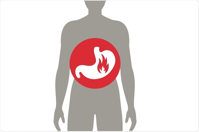 stomach pain and gastritis - illustration - By Ramona Kaulitzki