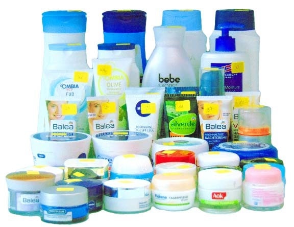 Moisturizing creams used in this study.