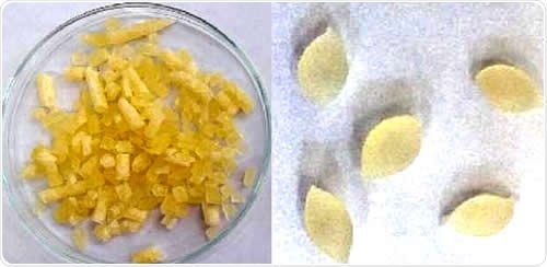 A system created in Brazil using cheap, biodegradable materials permits controlled release of larvicide and can be used in small amounts of water. Image Credit: Ana Silvia Prata / Shutterstock