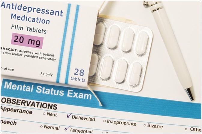 Antidepressant Medications. Image Credit: Shidlovski / Shutterstock