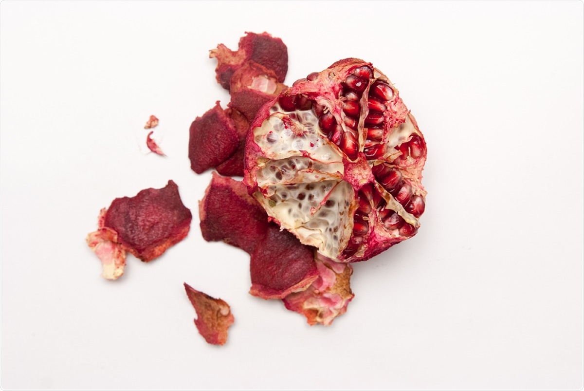 Study: Computational study of pomegranate peel extract polyphenols as potential inhibitors of SARS-CoV-2 virus internalization. Image Credit: Olya Far / Shutterstock