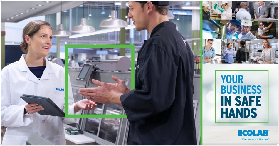 Ecolab increases production capacity to meet exponential demand for hand sanitizers Ecolab increases production capacity to meet exponential demand for hand sanitizers
