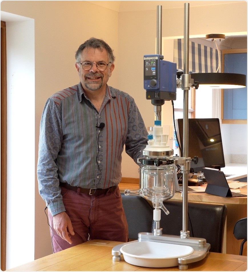 User-friendly support system for laboratory scale reactions