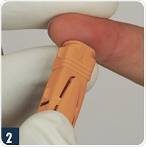 Perform fingerstick.