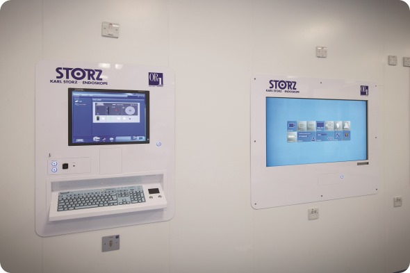 Cambridge Nuffield Hospital Display Screens