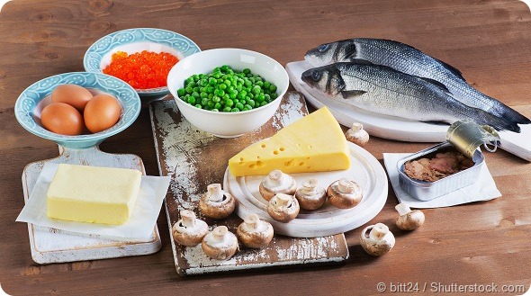 Food sources of vitamin D