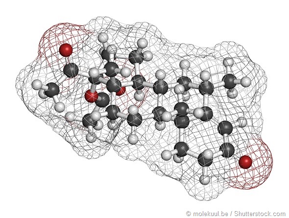 Medroxyprogesterone acetate (MPA) progestin hormone drug. Used as contraceptive, in hormone replacement therapy and in the treatment of endometriosis