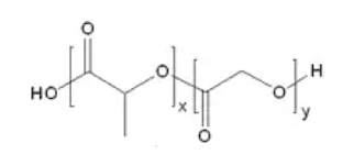 General Structure of PLA: PGA copolymer