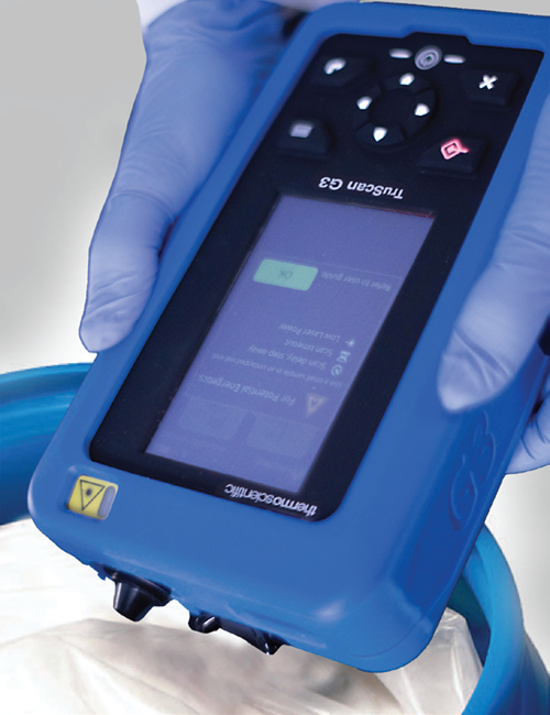 TruScan G3 Handheld Raman Analyzer.