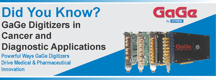 Breakthrough imaging for early ovarian cancer detection with GaGe digitizers