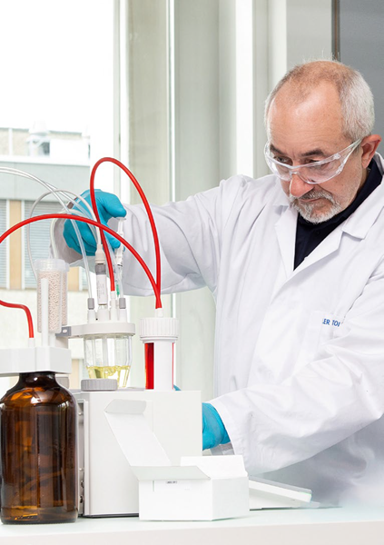 KF titration in pharmaceuticals