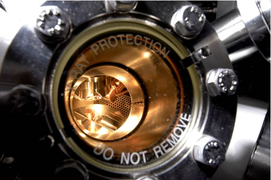 Figure 1-XPS analysis chamber.