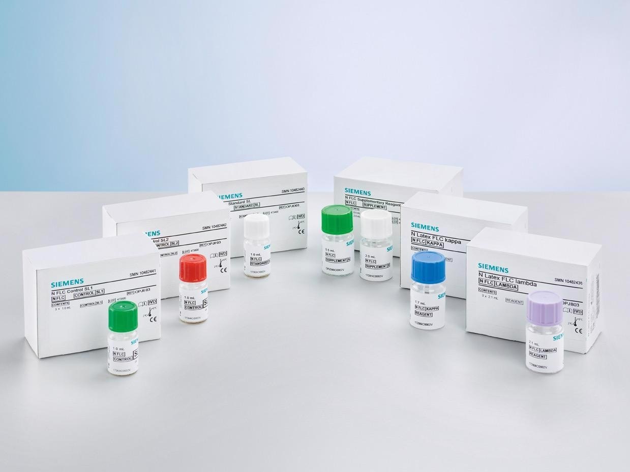 N Latex FLC kappa and N Latex FLC lambda assays for monoclonal gammopathy testing