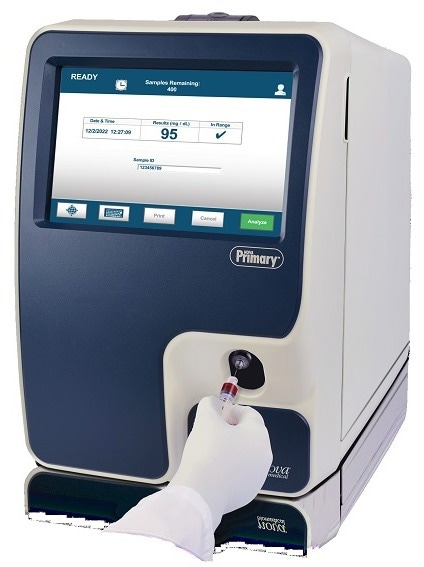 Nova Prime whole blood glucose analyzer