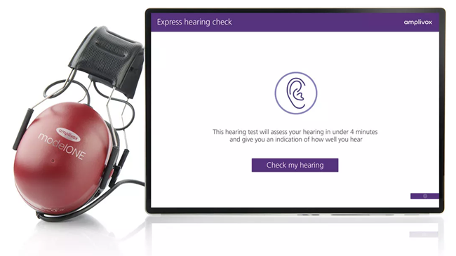 Amplivox BEEP lead generation & screening audiometry solution