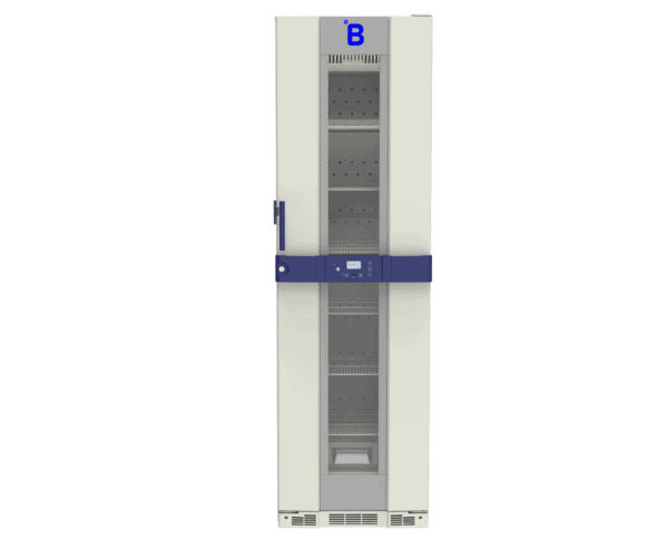 A 329 L refrigerator with stable cooling and remote monitoring