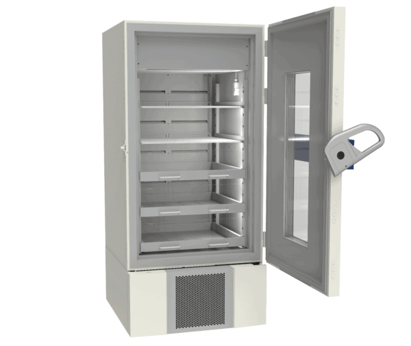 645 L refrigerator with uniform airflow and extended power backup