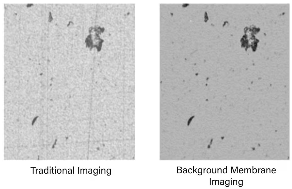 BMI achieves 10x greater contrast than liquid-based measurements such as light obscuration and flow imaging.