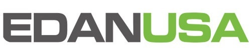 Edan USA logo.
